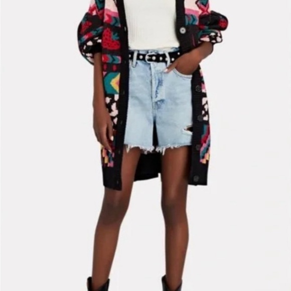 FARM Rio Multicolor Patterned Cardigan - Picture 5 of 10